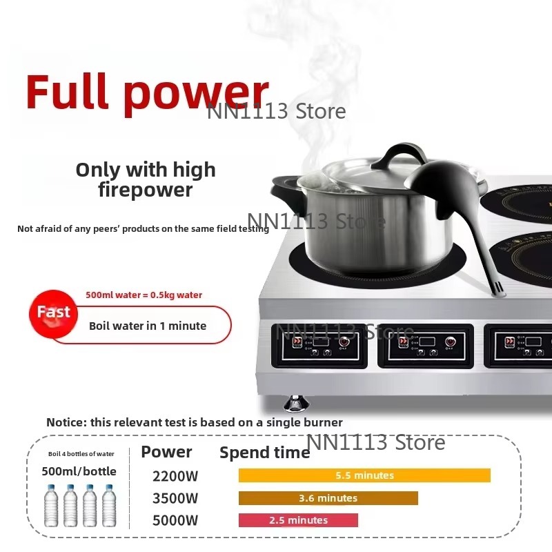 Wok Electric Flat - Cocina de Inducción comercial de alta