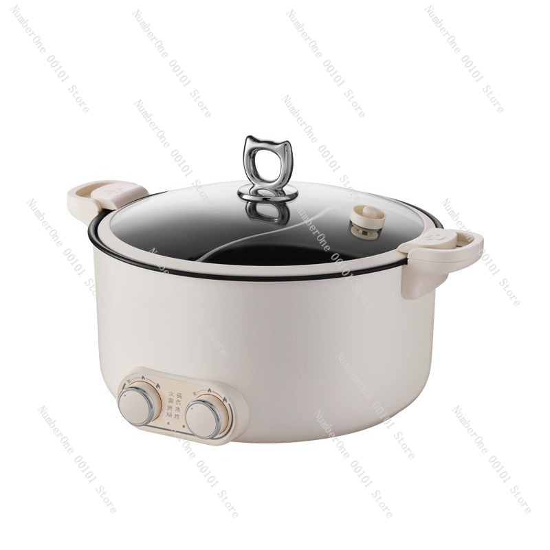 Hot Pot Electric - Olla Eléctrica Doble de 6L y