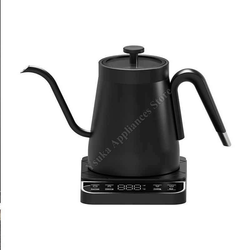 Electric Kettle Gooseneck - Tetera eléctrica inteligente, boca delgada, cuello