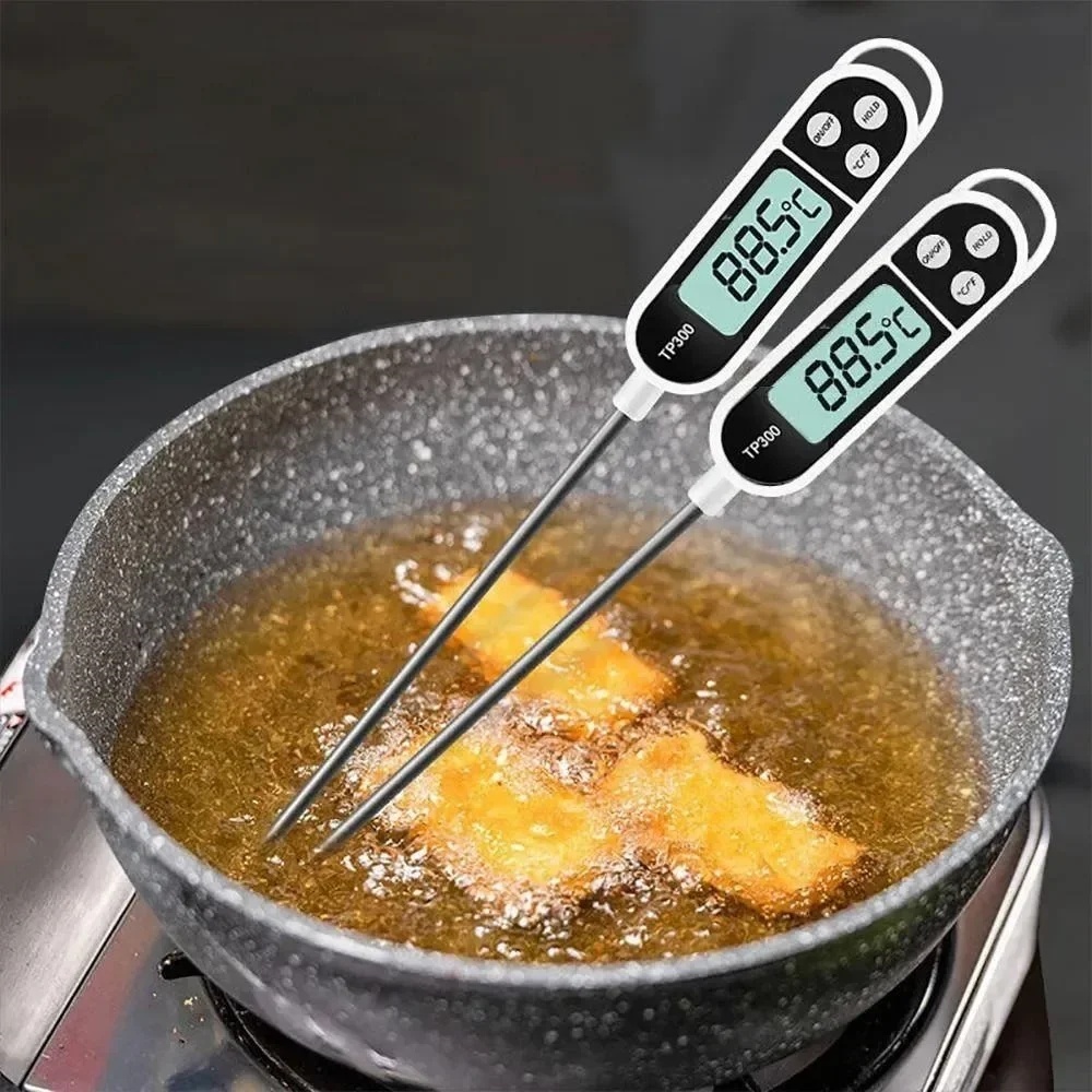 Kitchen Appliances Online - Termómetro Digital de Acero Inoxidable para