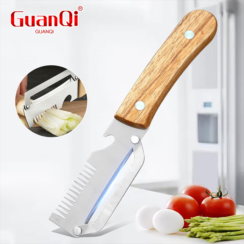 Kitchen Appliances Japan - Pelador multifuncional de acero inoxidable con