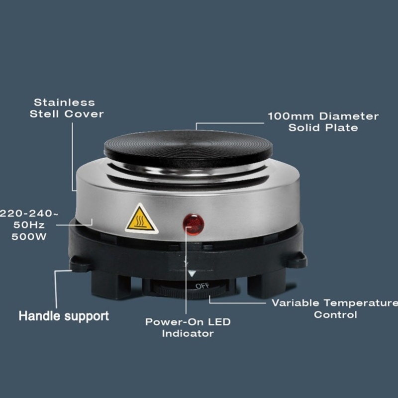 Hot Pot Electric - Placa Calefactora Eléctrica de 500W de