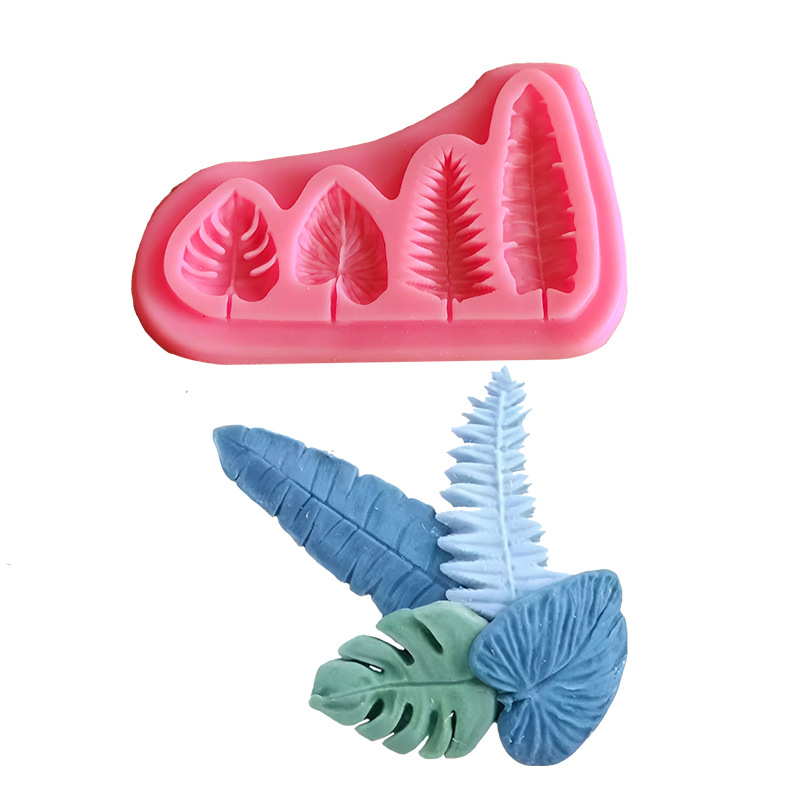 Kitchen Appliances Baking - Moldes de silicona de hojas de