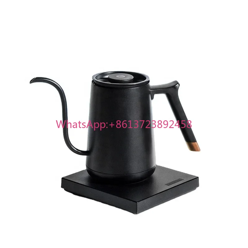 Electric Kettle Gooseneck - Hervidor de café eléctrico negro de