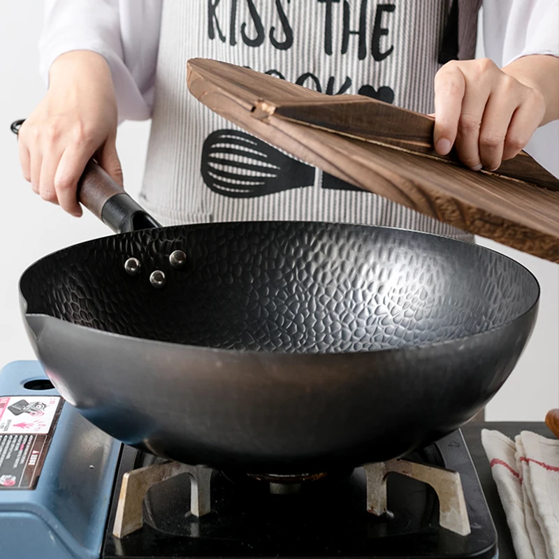 Wok Electric Flat - Wok de Acero al Carbono de