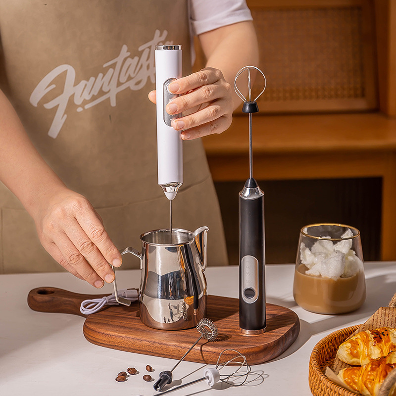 Hand Mixer Electric - Batidora de leche eléctrica, batidora de