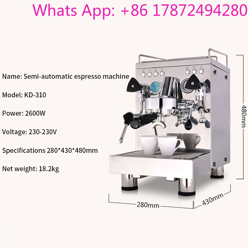 Kitchen Appliances Online - Máquina de Espresso Semiautomática KD-310, Máquina