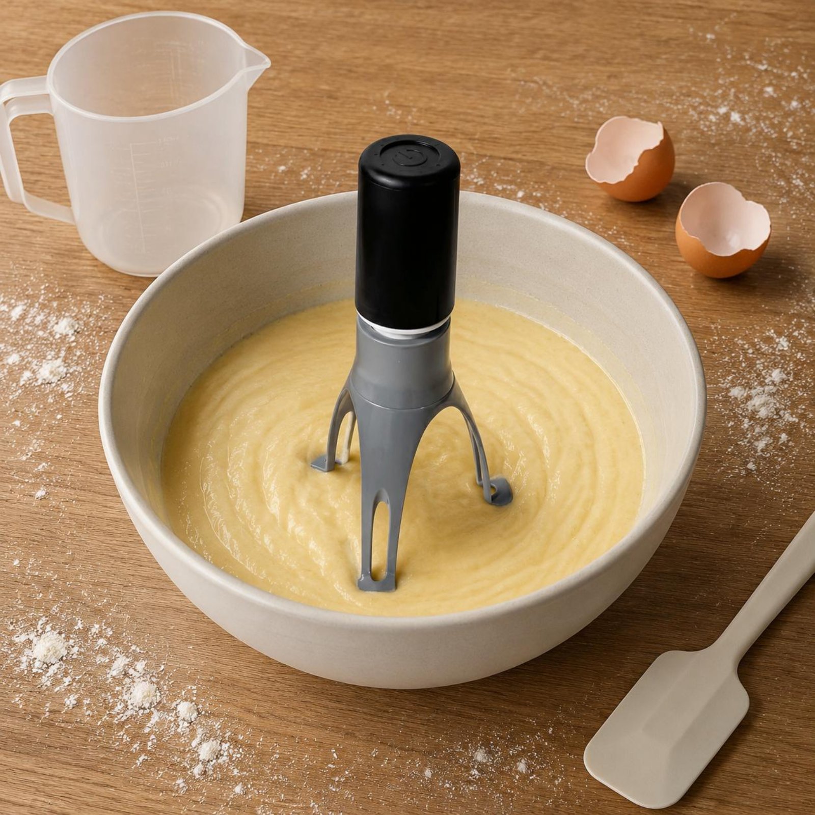 Hand Mixer Electric - Batidor Triangular Automático - Batidor Eléctrico