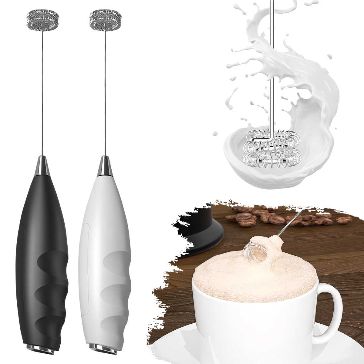 Kitchen Appliances For Restaurant - Espumador de Leche Eléctrico, Batidor Eléctrico