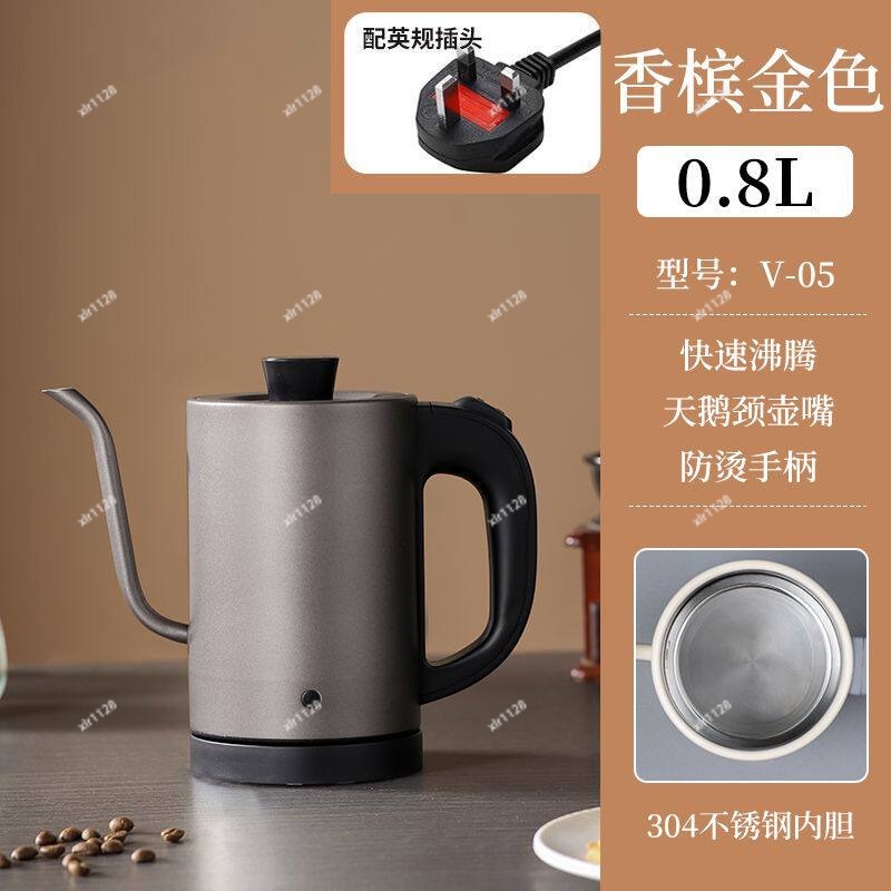 Electric Kettle Gooseneck - Hervidor Eléctrico de 110V con Boquilla