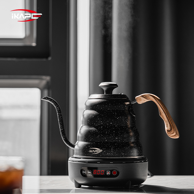 IKAPE - Juego de tetera para c - Electric Kettle Gooseneck reseña y precio