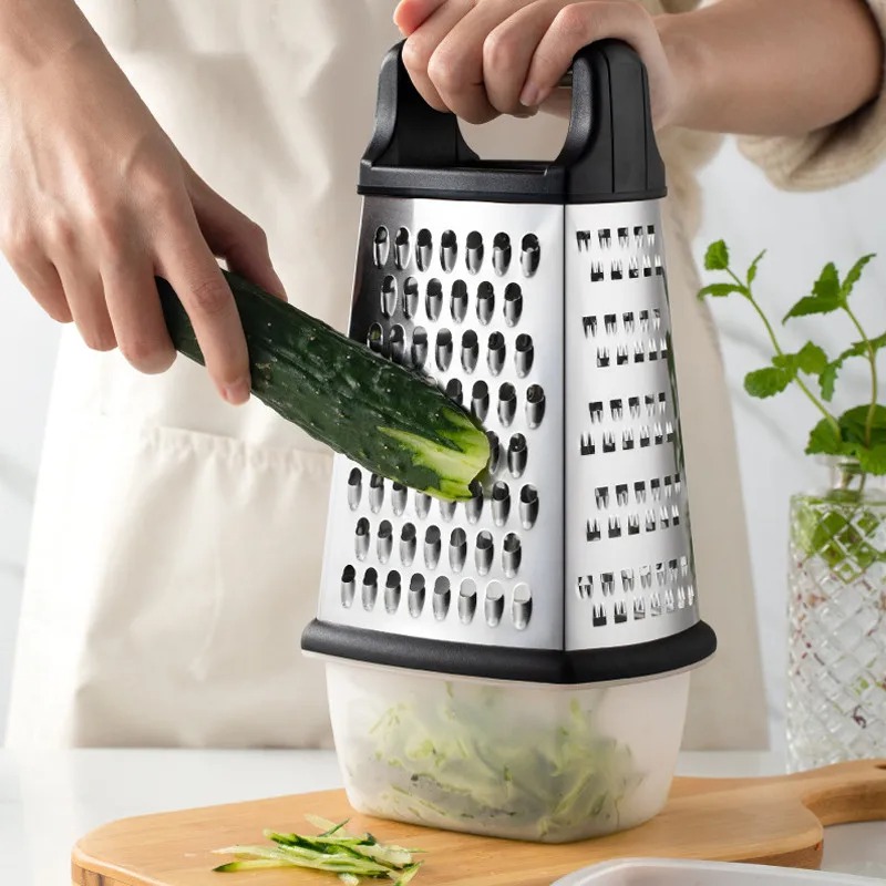 Rallador de Caja de Cuatro Lad - Kitchen Appliances Japan reseña y precio