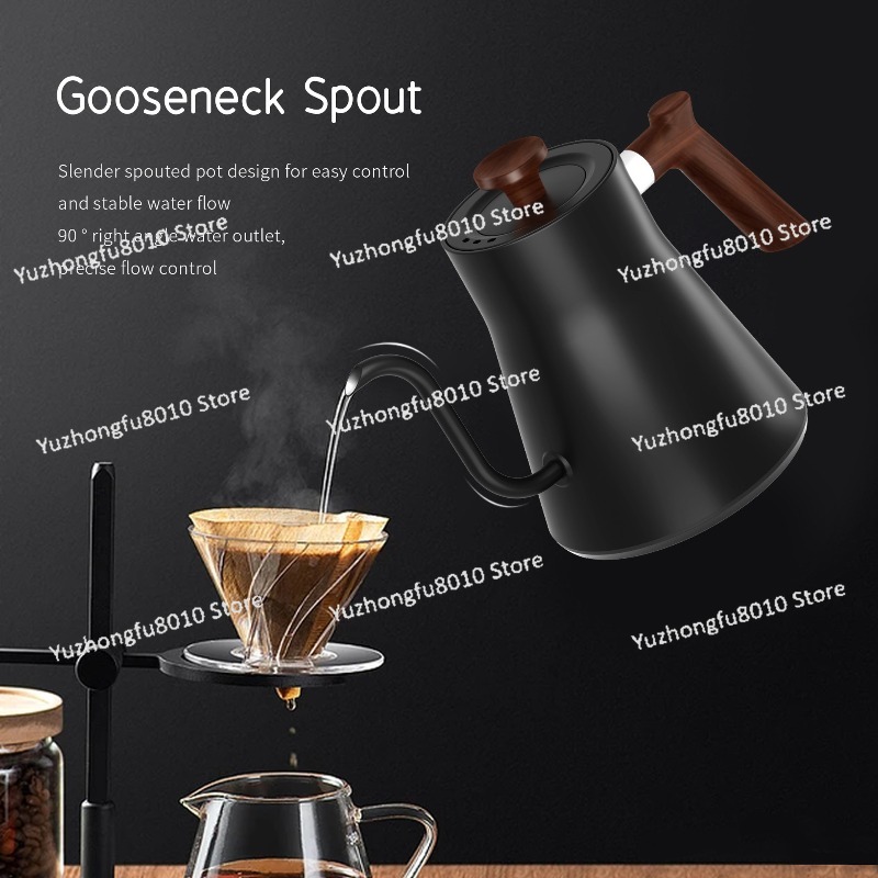 Hervidor de café eléctrico con - Electric Kettle Gooseneck reseña y precio