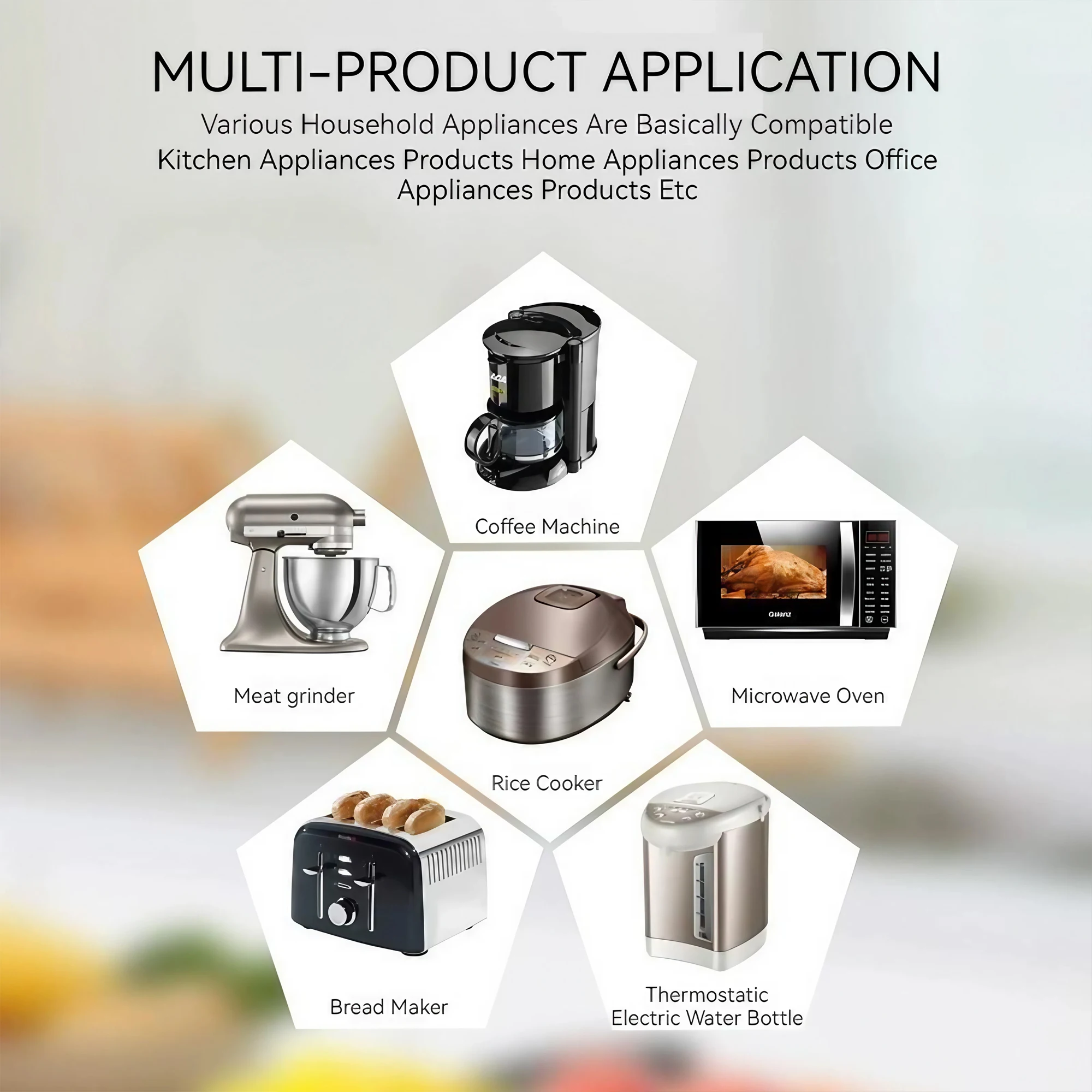 Organizador de Cables para Coc - Kitchen Appliances Rental reseña y precio