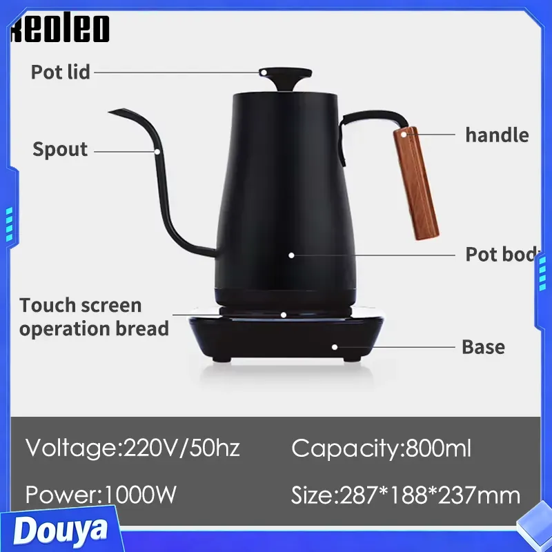 Hervidor de Café XEOLEO con Bo - Electric Kettle Gooseneck reseña y precio