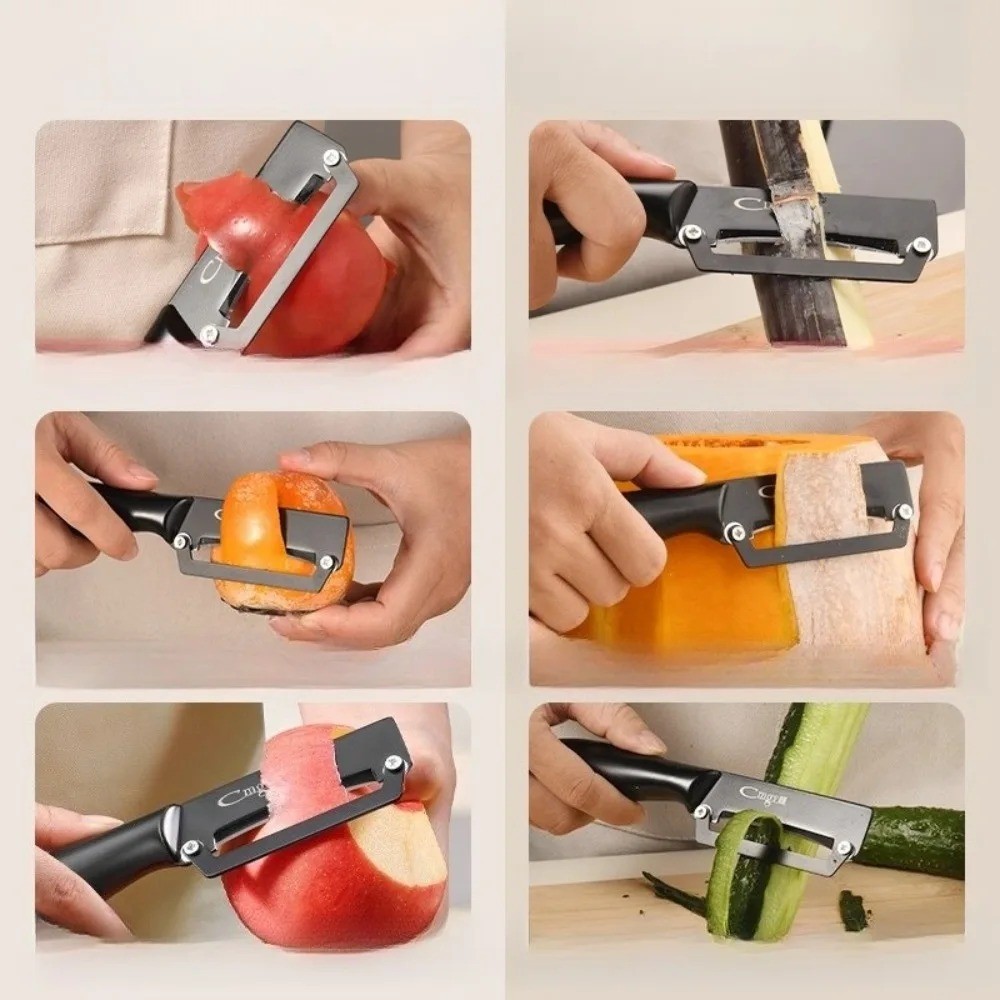 Pelador multifuncional de acer - Kitchen Appliances Japan reseña y precio