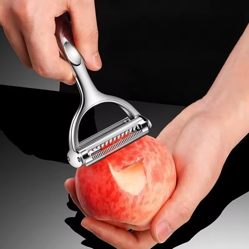 Pelador de verduras de acero i - Kitchen Appliances Japan reseña y precio