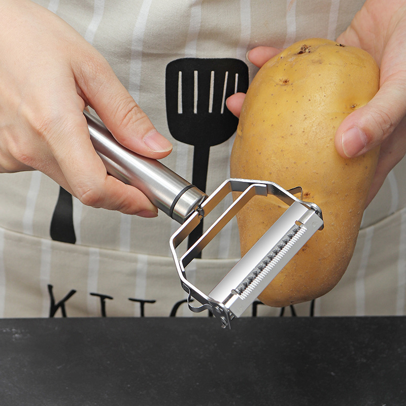 Pelador multifunción de acero  - Kitchen Appliances Japan reseña y precio