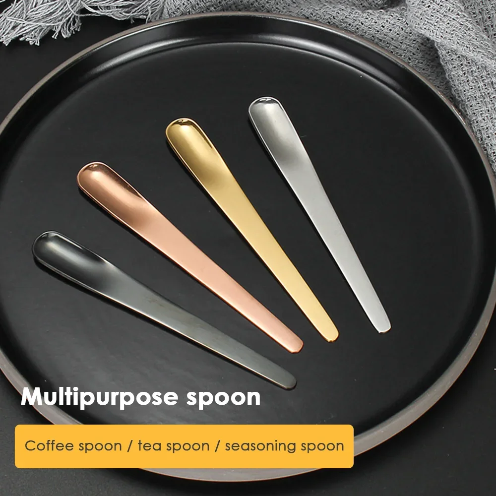 Cuchara plana de acero inoxida - Kitchen Appliances For Restaurant reseña y precio