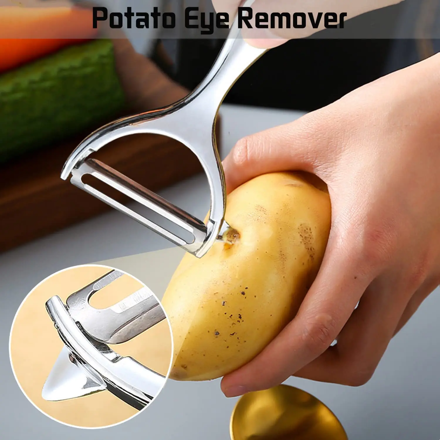 Pelador de verduras de acero i - Kitchen Appliances Japan reseña y precio