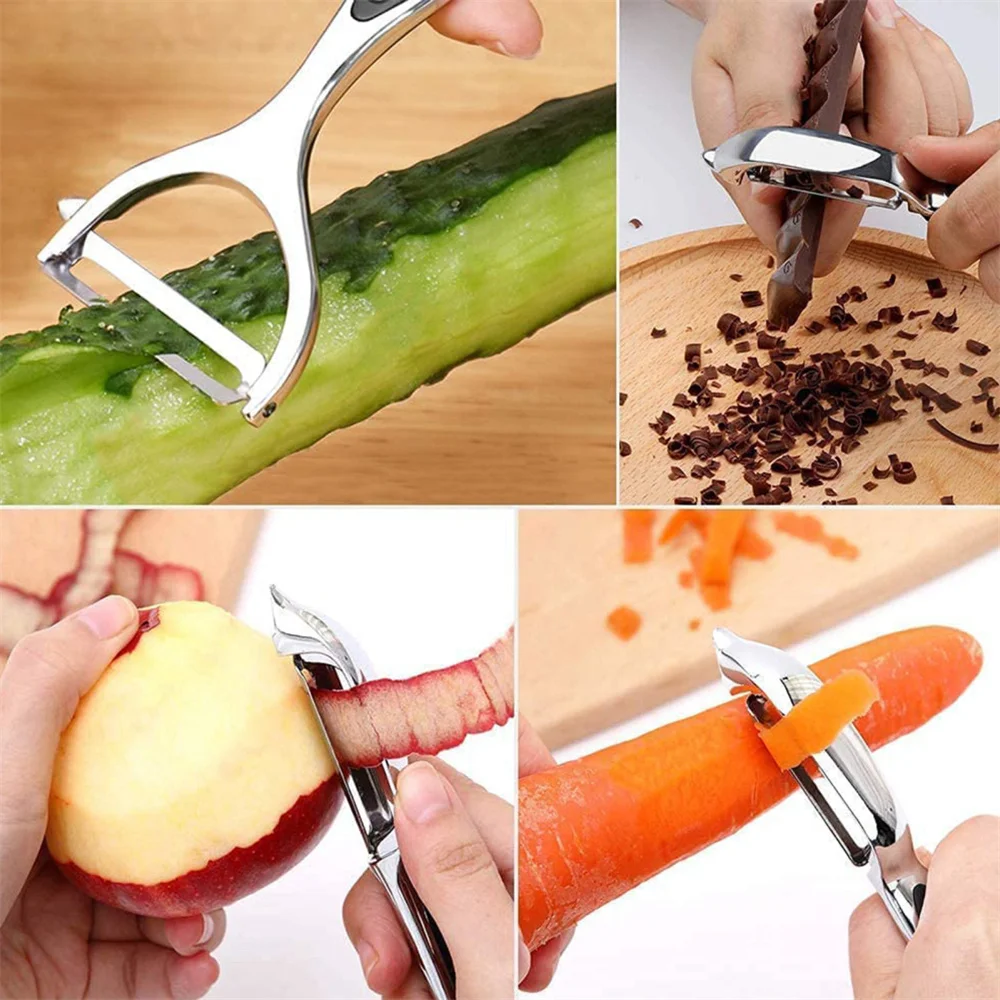 Pelador de verduras de acero i - Kitchen Appliances Japan reseña y precio
