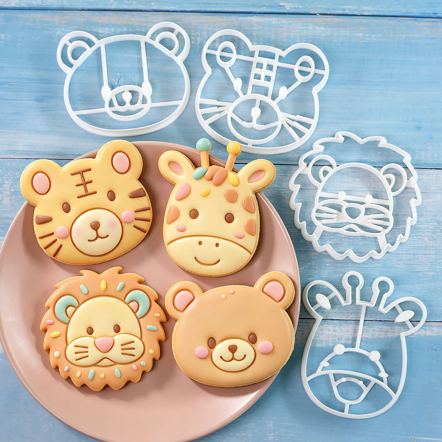 Juego de 4 Cortadores de Galle - Kitchen Appliances Baking reseña y precio