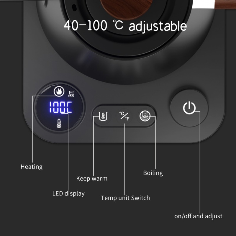 Hervidor eléctrico inteligente - Electric Kettle Gooseneck reseña y precio