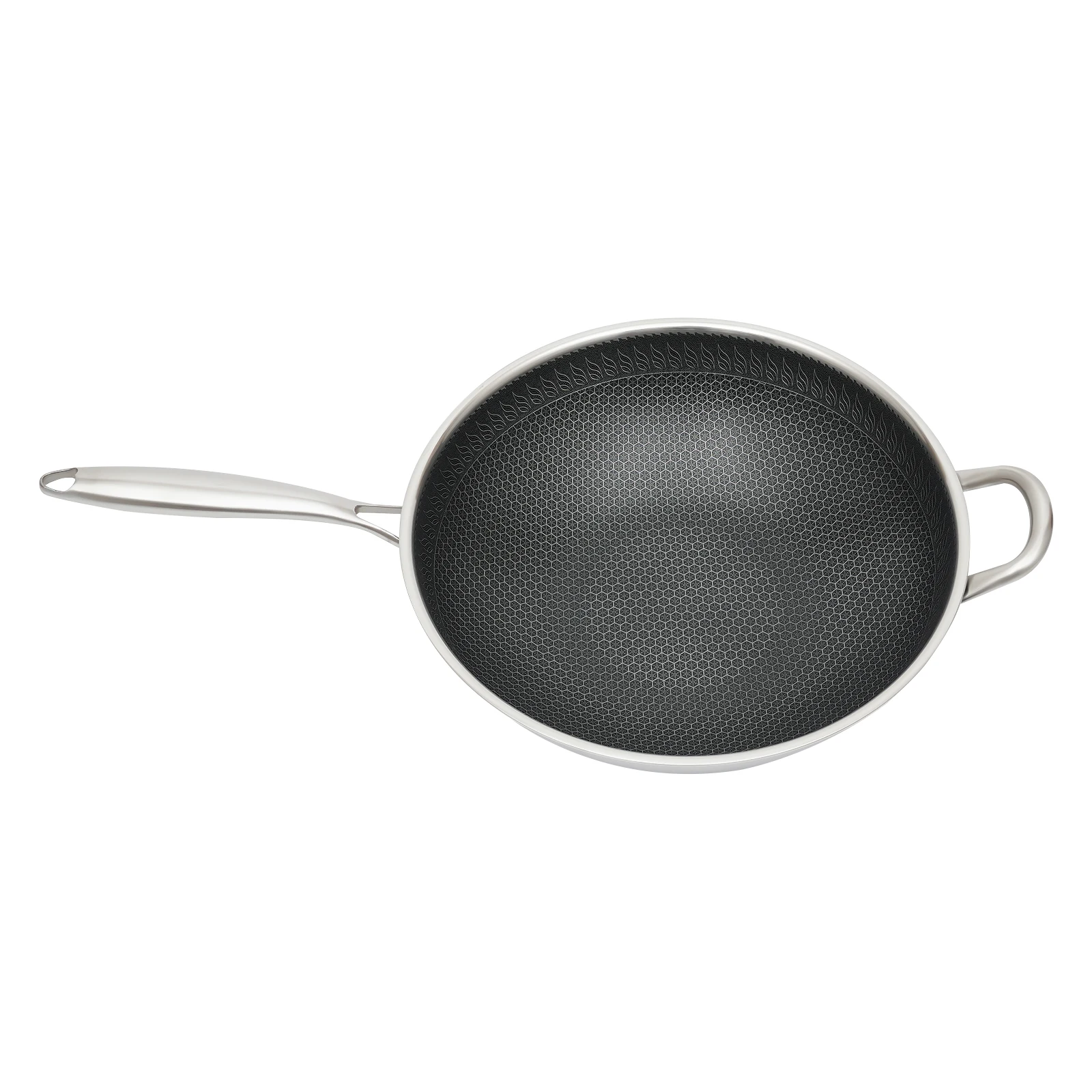 Wok de Acero Inoxidable de 3.4 - Wok Electric Flat reseña y precio