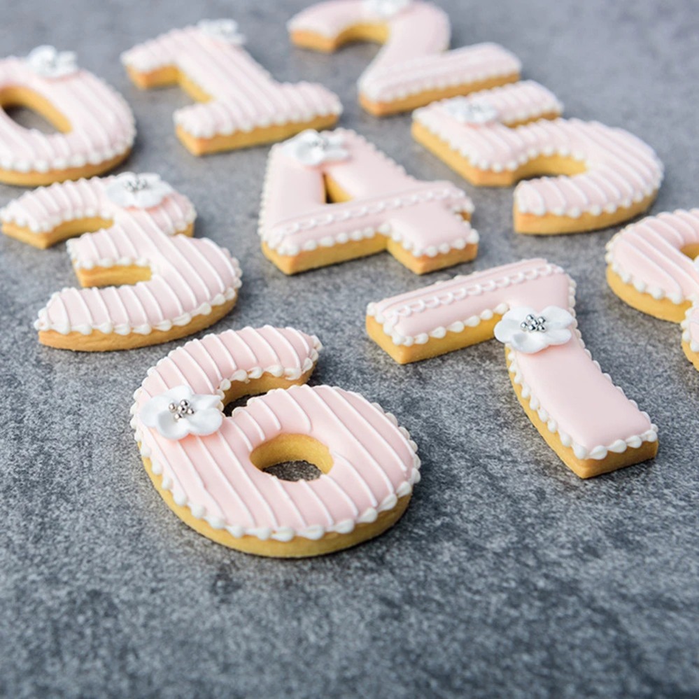 Cortadores de Galletas con Núm - Kitchen Appliances Baking reseña y precio