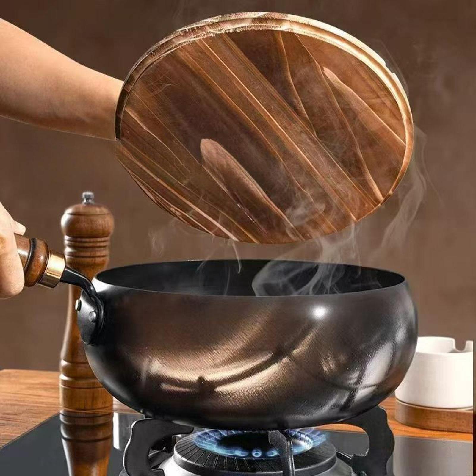 Sartén Wok de hierro fino de 2 - Wok Electric Flat reseña y precio