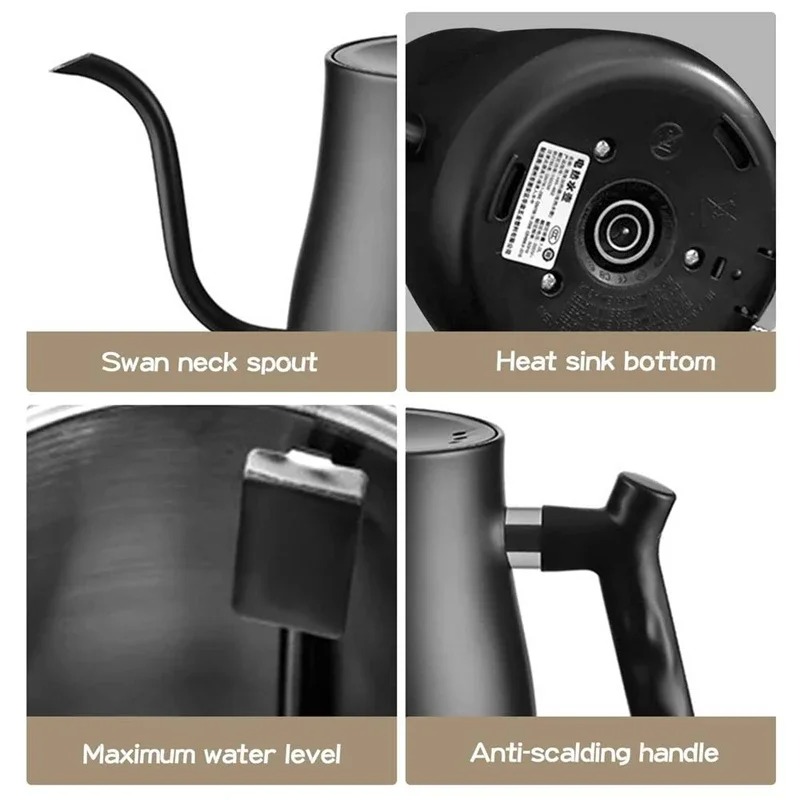 Hervidor Eléctrico Inteligente - Electric Kettle Gooseneck reseña y precio