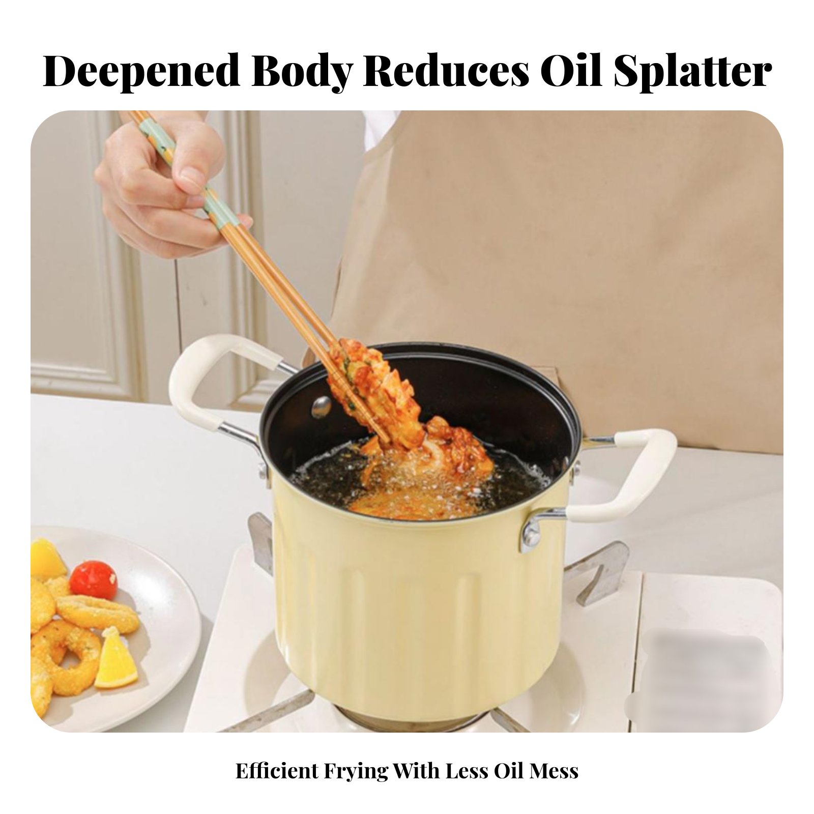Mini Freidora, Olla para Freír - Deep Fryer Stainless reseña y precio