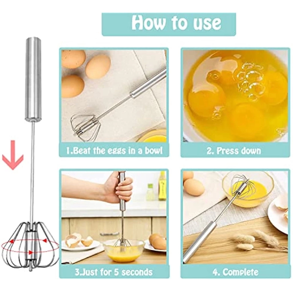 Batidor de huevos de acero ino - Kitchen Appliances For Restaurant reseña y precio
