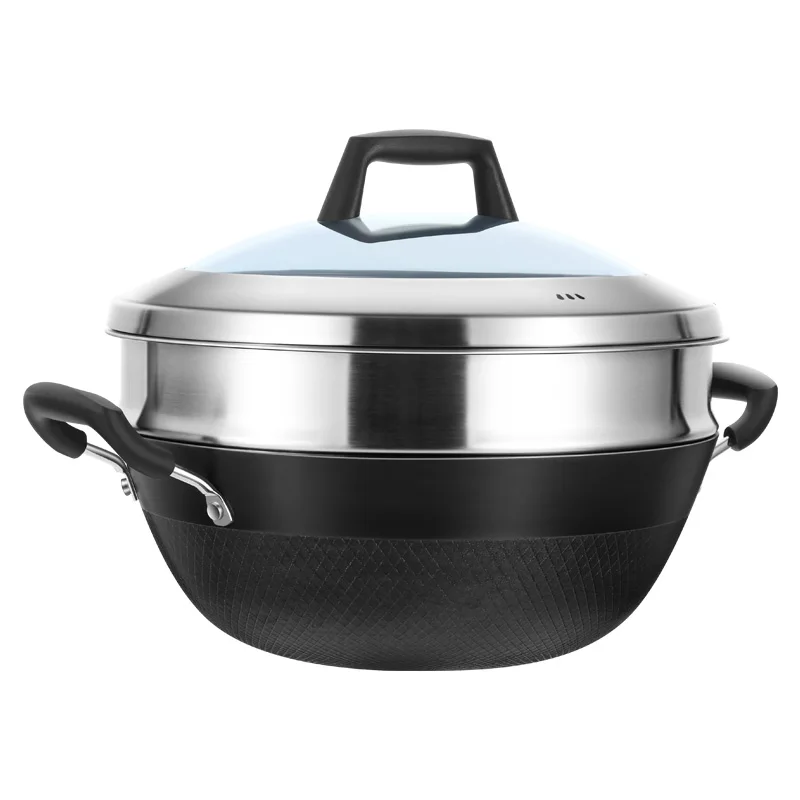 Sartén de fondo plano, wok de  - Wok Electric Flat reseña y precio