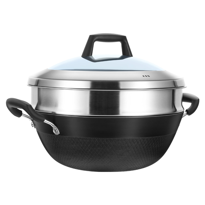 Sartén de fondo plano, wok de  - Wok Electric Flat reseña y precio