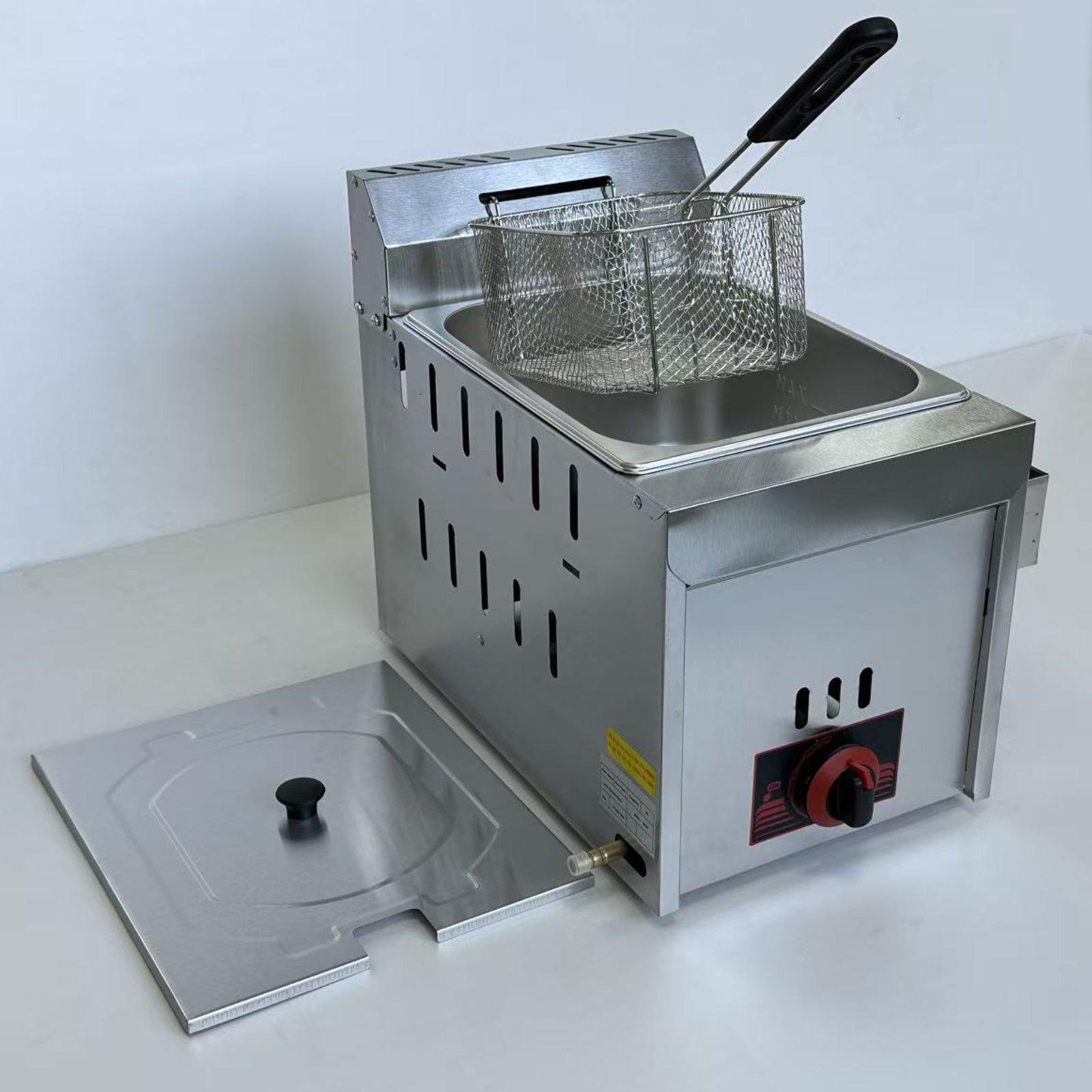 Freidora Comercial de Acero In - Deep Fryer Stainless reseña y precio