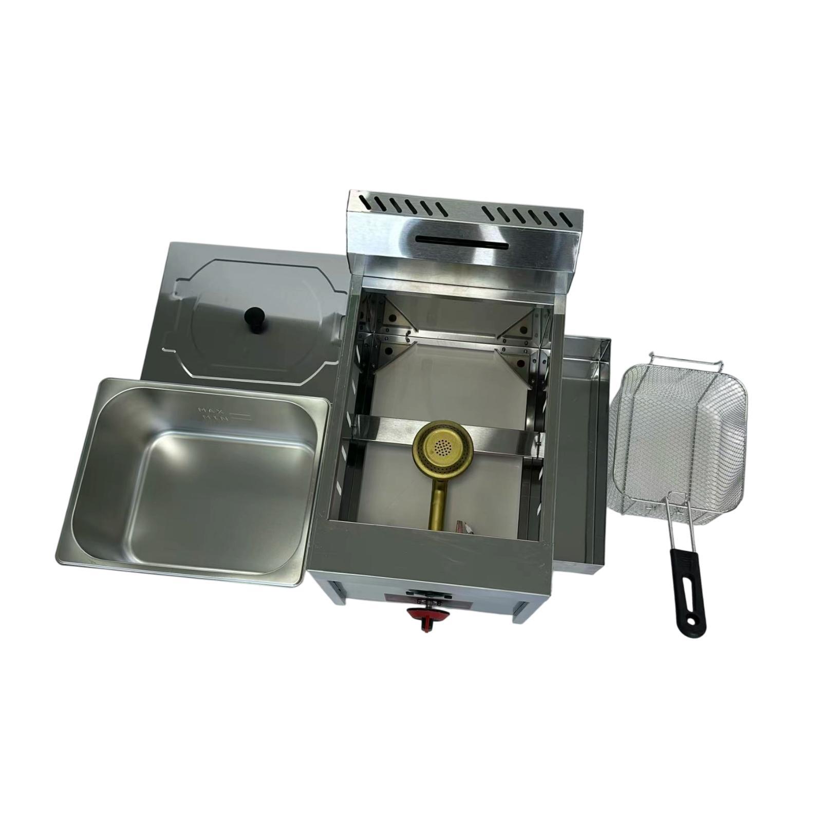 Freidora Comercial de Acero In - Deep Fryer Stainless reseña y precio