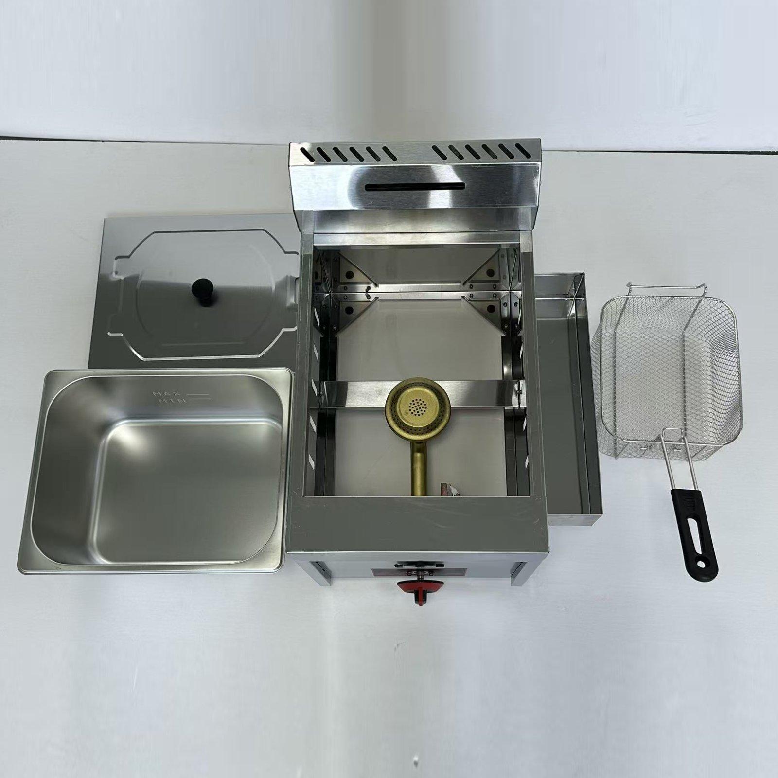 Freidora Comercial de Acero In - Deep Fryer Stainless reseña y precio