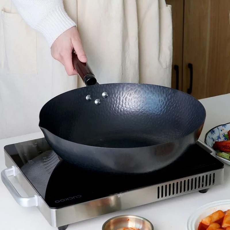Sartén Wok de acero al carbono - Wok Electric Flat reseña y precio